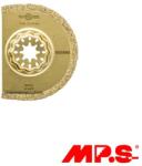 MP. S 3924-1 Multitool Starlock multiszerszám karbidszemcsés vágófej (burkolóanyag, csempe, fuga), Ø 75 mm (3924-1)