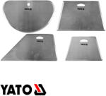 Yato YT-52788 asztalos kaparó készlet, 4 részes, rozsdamentes acél (YT-52788)