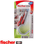 Fischer DuoPower 10x50 RH G K nagy körkampóval (2 darab) (535483)