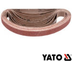 Yato YT-09750 végtelenített csiszolószalag (fa-fém), 20x520 mm, P120, 10 darabos (YT-09750)