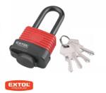 Extol Premium 8857640 vízálló biztonsági lakat (laminált), hosszított kengyel, 40 mm, 4 db kulcs (8857640)
