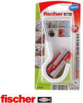 Fischer DuoPower 10x50 RH G N K nagy körkampóval, fehér (2 darab) (535484)