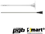 PGB ISO Smart 10x140 szigetelésrögzítő dübel acél szeggel