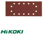 HIKOKI Proline 753073 Clip-on csiszolópapír (fa-fém) (rezgőcsiszolóhoz), 115x280 mm, P80, 10 darabos (753073)