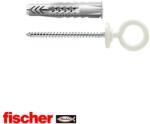 Fischer UX 8x50 OH N peremmel, szemes csavarral (fehér) (094414)