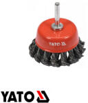 TOYA YT-47518 fazékkefe, csapos 65 mm sodrott acél (YT-47518)
