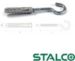 Stalco KHS-10 műanyag dübel kampóval 10x50 (KHS-10)