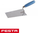 FESTA 31231 kőműves kanál 180x120 mm (inox) (31231)