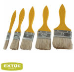 Extol Craft 9153 lapos ecset készlet, 0.5"-1"-1.5"-2"-2.5", 5db-os (9153)