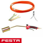 FESTA 69903 55x550 mm gázégő szett 3 m tömlővel (35 kW) (69903)