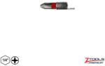  Z-TOOLS PREMIUM 040303-1322 bit behajtó, PH1x25 mm (1/4") (040303-1322)