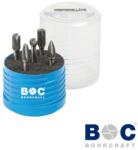 Bohrcraft 5900 13 30006 HM turbómaró készlet, 5 darabos (6 mm-es szár) (5900 13 30006)