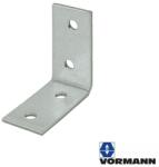 Vormann 070903000 derékszögű szöglemez, 40x40x20 mm (2, 0 mm vtg, horganyzott) (070903000)