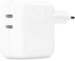 Apple 35W Dual USB-C Power Adapter - оригинално захранване с 2хUSB-C за MacBook, iPhone, iPad и устройства с USB-C порт (ритейл опаковка)