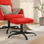 vidaXL Taburet, roșu, 60x60x39 cm, piele ecologică (341594) Canapea