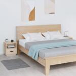 vidaXL Noptiere, 2 buc. , 40x34x45 cm, lemn masiv de pin (818296)