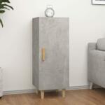 vidaXL Servantă, gri beton, 34, 5x34x90 cm, lemn compozit (812325) Comoda