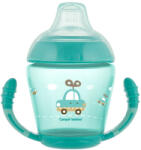 Canpol babies Cseppmentes itatópohár puha ivócsőrrel 230 ml (9h+) - Türkiz - pindurka
