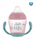 Canpol babies Canpol Cseppmentes itatópohár puha ivócsőrrel 230 ml (9h+) - Rózsaszín