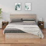 vidaXL Noptiere, 2 buc, maro miere, 40x35x49 cm, lemn masiv de pin (813716)