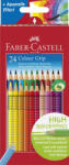 Faber-Castell Creioane colorate FABER-CASTELL FC112424, 24 culori grip 2001 (FC112424)