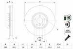 Bosch Disc frana BOSCH 0 986 479 F59 - automobilus