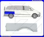 MERCEDES VIANO W639 2003.09-2010.10 Hátsó sárvédő felső rész jobb 110cm "középhosszú kivitelhez" POTRYKUS P50408413