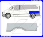 MERCEDES VITO W639 2003.09-2010.04 Hátsó sárvédő felső rész bal "középhosszú kivitelhez" POTRYKUS P50408313