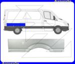 MERCEDES SPRINTER B906 2006.06-2013.05 Hátsó sárvédő felső rész jobb (törésig) "középhosszú kivitelhez / tengelytáv: 3665mm" POTRYKUS P506584431