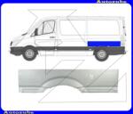 VW CRAFTER 1 2006.10-2016.10 /2E/ Hátsó sárvédő felső rész bal (törésig) "középhosszú kivitelhez / tengelytáv: 3665mm" POTRYKUS P506583431