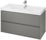 Cersanit Crea 100 alsószekrény beépíthető kerámia mosdóval, szürke S801-285 (S801-285)
