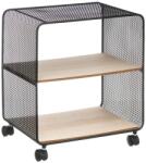 5five Simple Smart Etajera Kaiyen Mesh metal, 2 rafturi, 43.5 x 27.8 x H 51 cm Raft