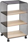 5five Simple Smart Etajera Kaiyen Mesh metal, 3 rafturi, 43.6 x 28 x H 74 cm Raft