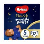 Huggies Elite Soft Overnight Pants 5 12-17 kg 17 db