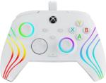 PDP Xbox Series X|S One PC Afterglow WAVE Lighting - White (049-024-WH) Gamepad, kontroller