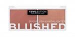Revolution Relove Colour Play Blushed Duo Blush & Highlighter konturovací paletka 5, 8 g pentru femei Baby