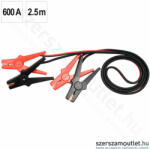 YATO Indítókábel pár, csipesszel (600A/2.5m) (YT-83153) (YT-83153)