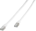 Vivanco Кабел Vivanco - 45379 CAT6, RJ45/RJ45, 10m, бял (45379)