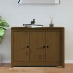 vidaXL Servantă, maro miere, 100x35x74 cm, lemn masiv de pin (814562) Comoda