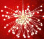 Somogyi Elektronic Decor artificii cu microLED-uri, alb cald, 8 programe MFW 120/WW (MFW 120/WW)