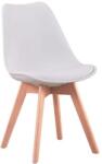 Unic Spot Étkezőszék fa vázzal, fehér, 2 db/csomag, TULIP, 9356460