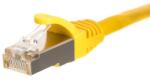 NETRACK patch cable RJ45, snagless boot, Cat 5e FTP, 7m yellow (BZPAT7FY) - pcone