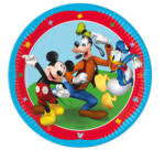  Mickey Rock the House papírtányér - 23 cm, 8 db / csomag (93822)