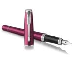 Parker Urban Royal Twist töltőtoll vibrant magenta test+ezüst klipsz (1931599)