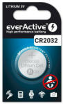 everActive Baterie Litiu CR2032 Everactive, High Performance, 3V, 1BL Baterii de unica folosinta