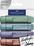 Faber-Castell Textmarker Set 4 Metalizat Faber-castell (fc154624)