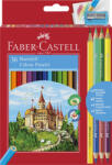 Faber-Castell Creioane colorate FABER-CASTELL FC110336, 36+3+1 culori eco (FC110336)