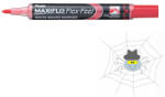 Pentel Táblamarker 1-5mm, hajlékony hegyű Pentel Maxiflo Flex Feel piros - spidershop