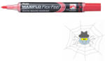 Pentel Táblamarker 1-5mm, hajlékony hegyű Pentel Maxiflo Flex Feel piros