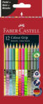 Faber-Castell Creioane colorate FABER-CASTELL FC201569, 12 culori speciale grip (FC201569)
